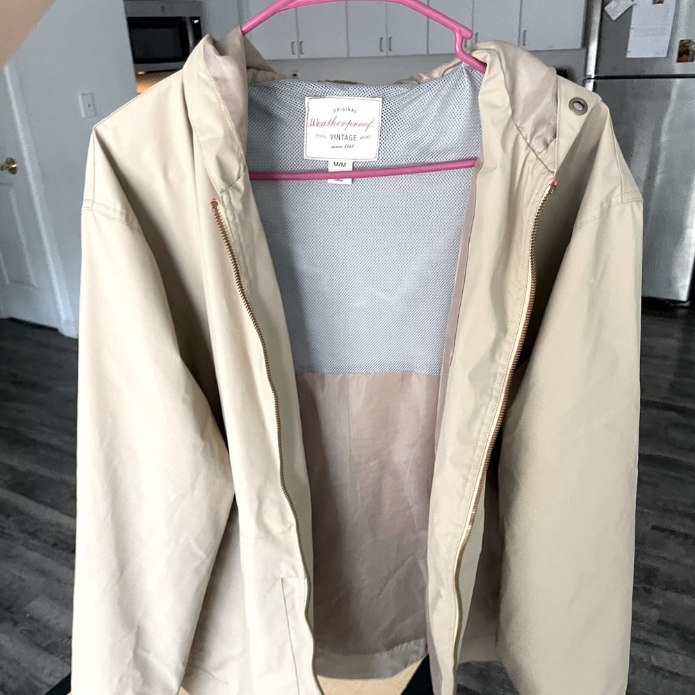 Vintage Hooded Rain Jacket - Weatherproof 193910